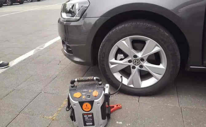 宜秀区汽车搭电案例